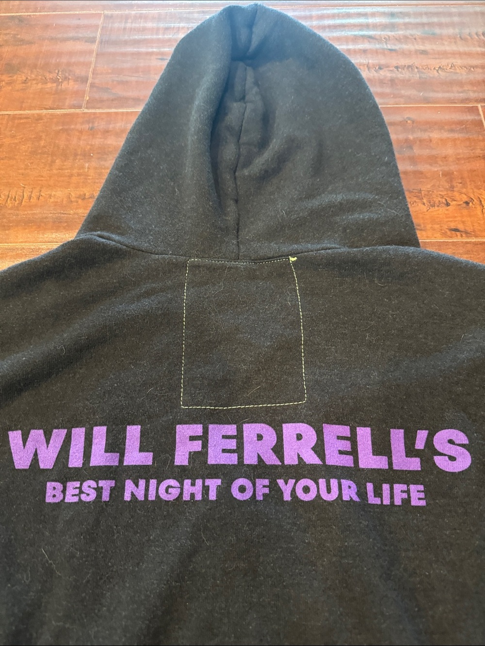Aviator Nation Black Hoodie Will Ferrel 2023 Best Night of Your Life, Sz M, EUC! - Picture 8 of 9